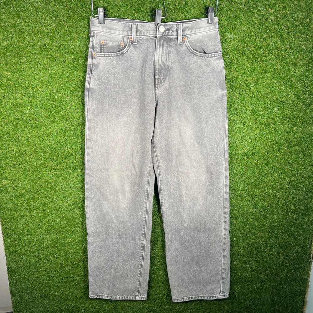PacSun Baggy Jeans Mens 30x32 Washed Grey Denim Relaxed Fit Skate Streetwear